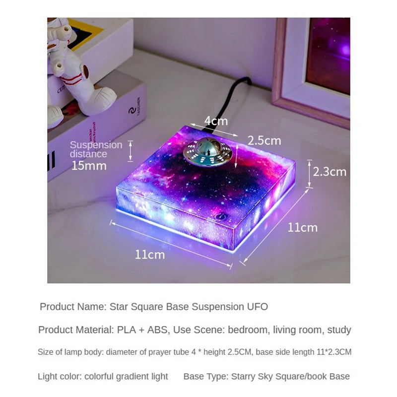 Magnetic Levitating RGB Galaxy Lamp