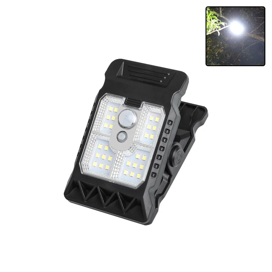 Outdoor LED Solar Clip Light