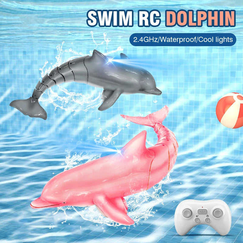 RC Swimming Dolphin Toy