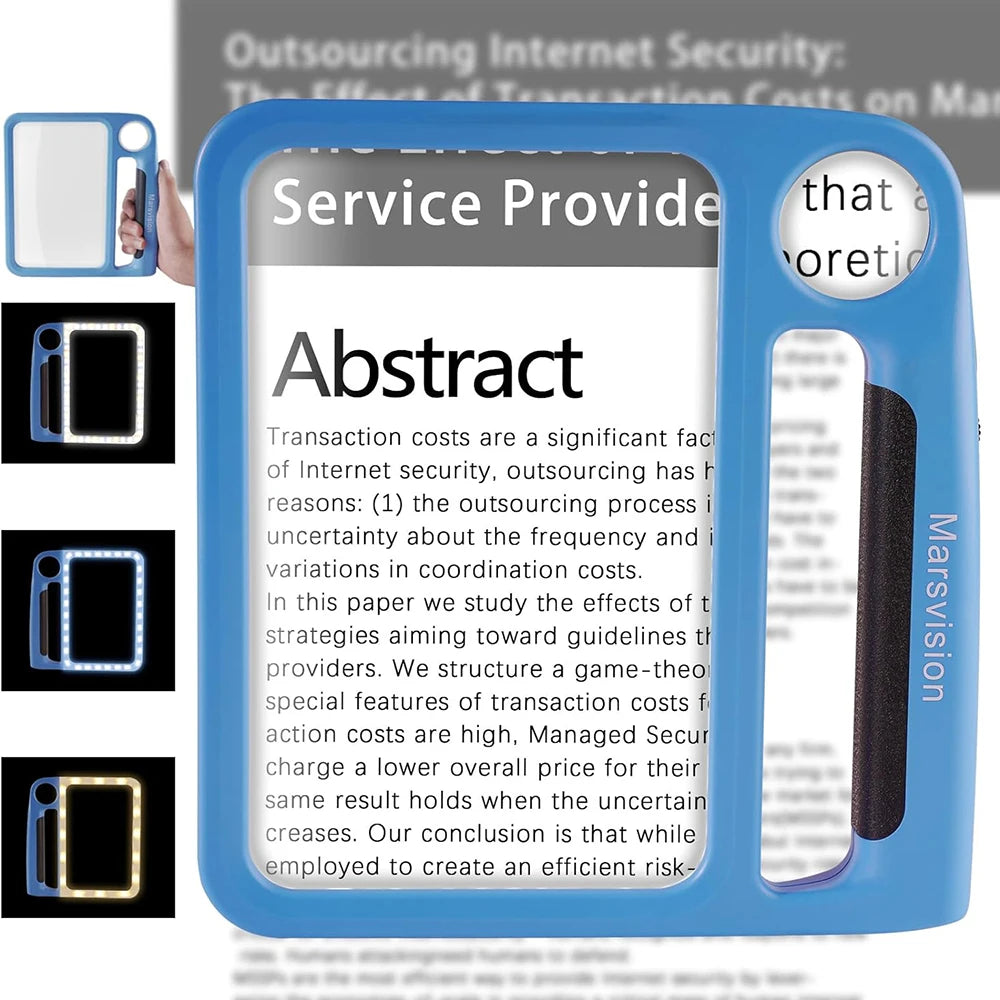 Book Reading Magnifier With Light