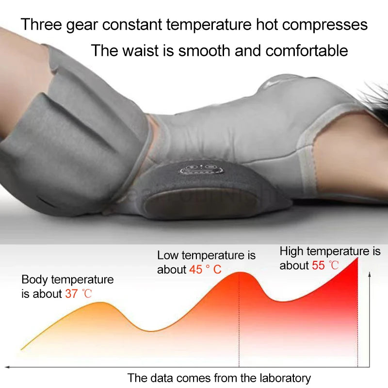 Hot Compression Vibrating Massage Pillow