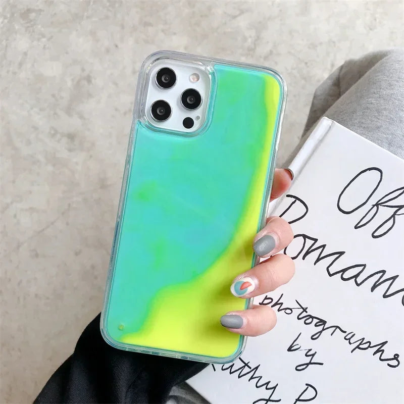 Luminous Quicksand iPhone Case