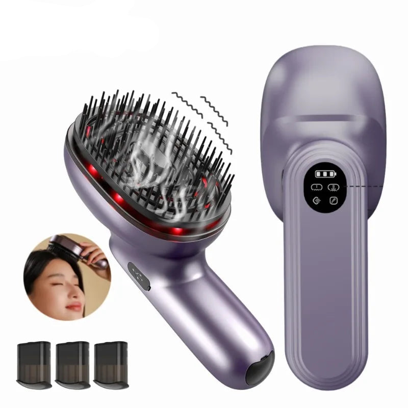 Vibration Mist Scalp Massager Comb