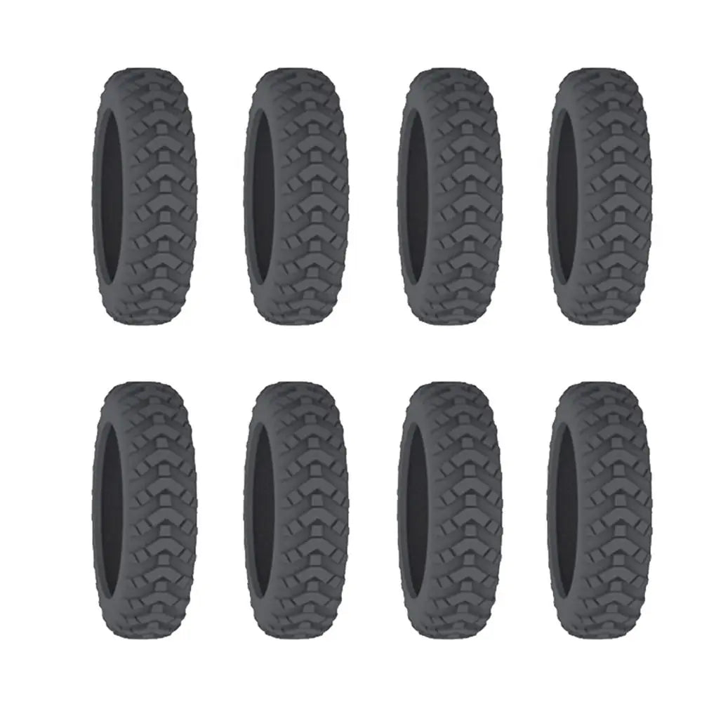Trolley Suitcase Wheels Protection Cover 8PCS