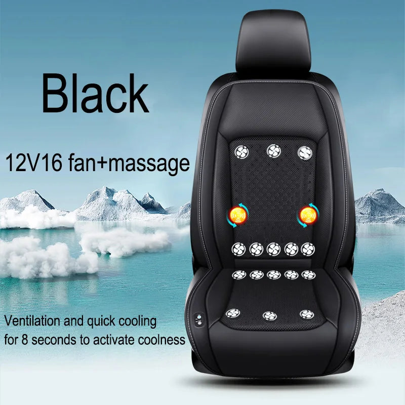 2 in 1 Car Chill & Massage seat cover
