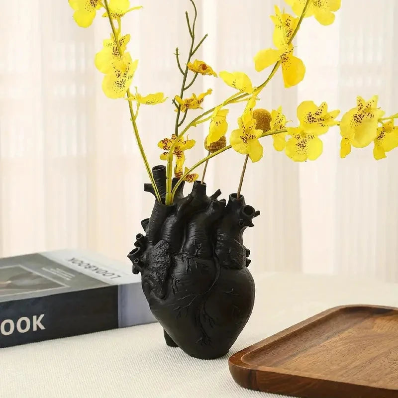 Heart Shaped Flower Vase