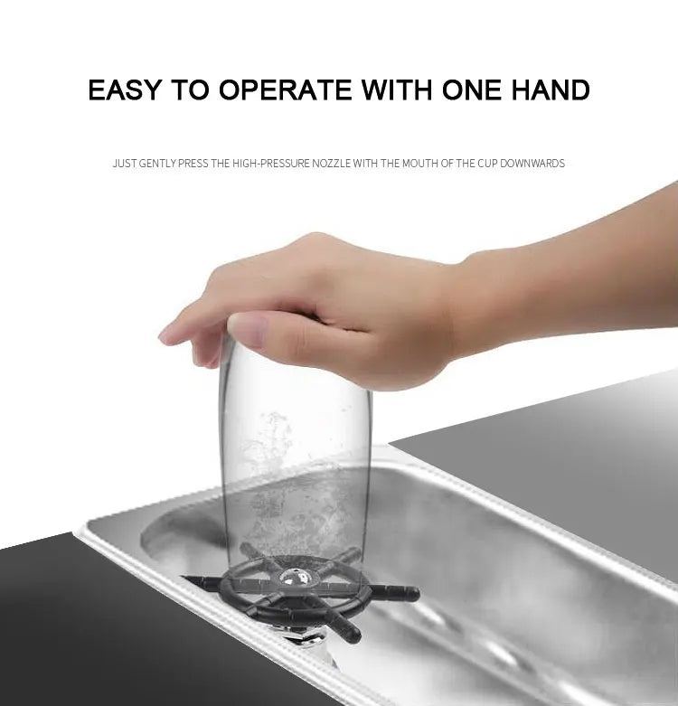 Automatic High Pressure Cup Washer