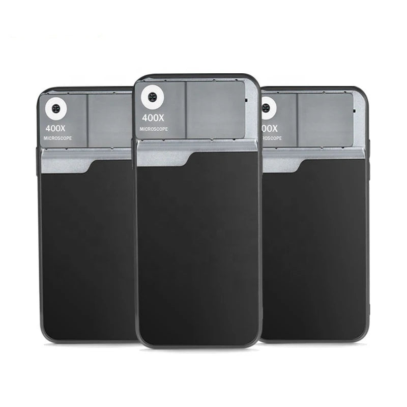 Multi-Functional 400X Microscope iPhone Case