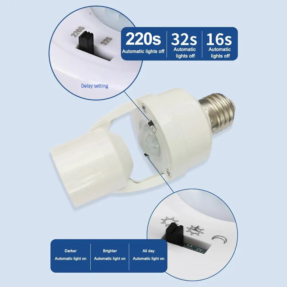 Motion Sensor Bulb Holder