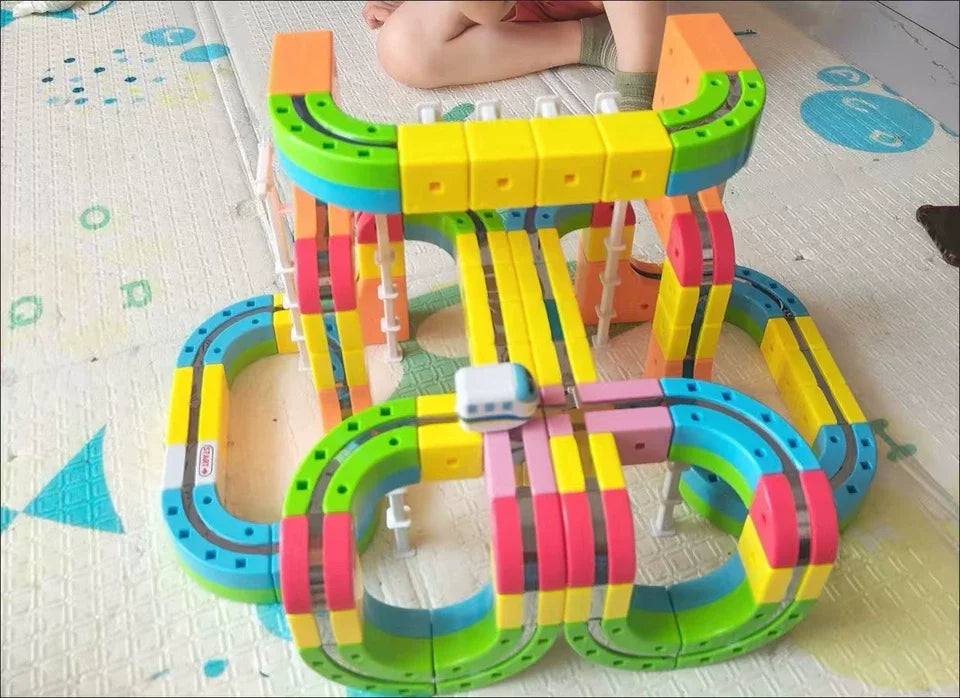 Anti-Gravity Magnetic Track Train Set