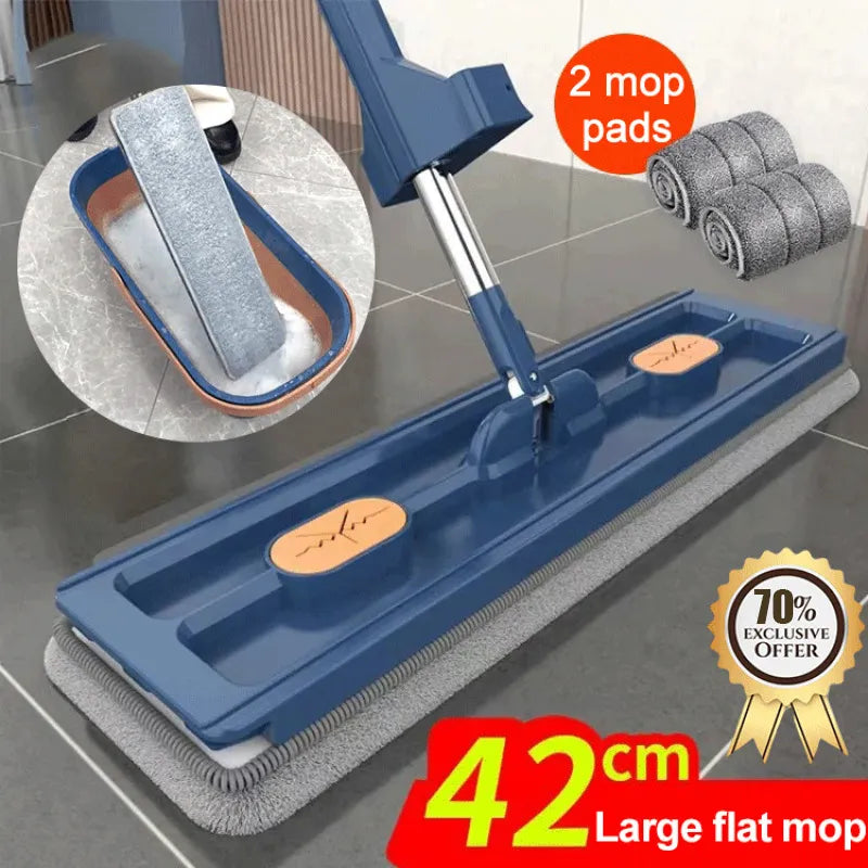 Hands Free Lazy Flat Mop