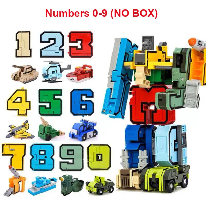 Educational Transforming Robot Car Toy