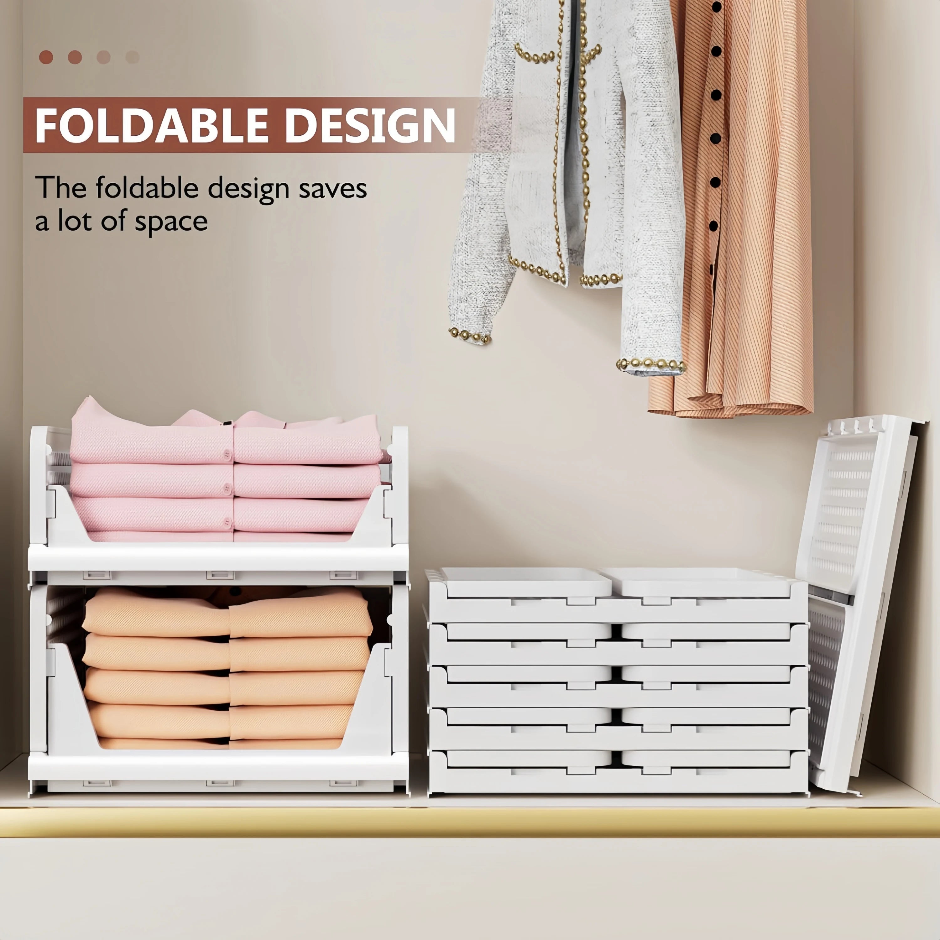 Stackable Closet Organiser