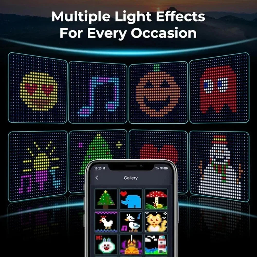 Smart LED Curtain String Lights