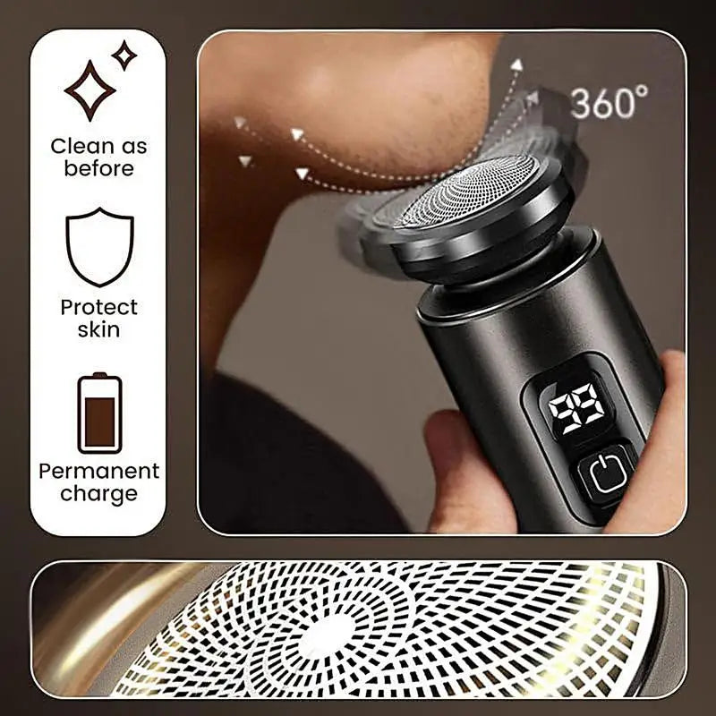 Mini LED Electric Shaver