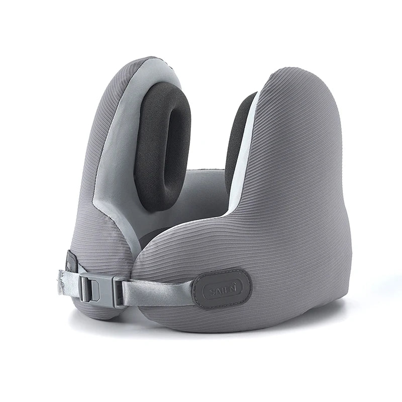 Travel Pillow with Noise Canceling Earmuffs