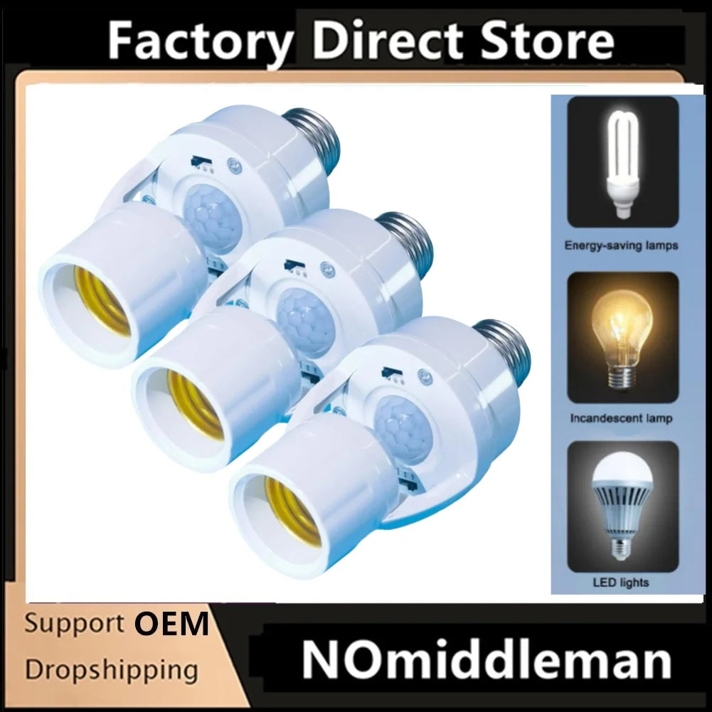 Motion Sensor Bulb Holder