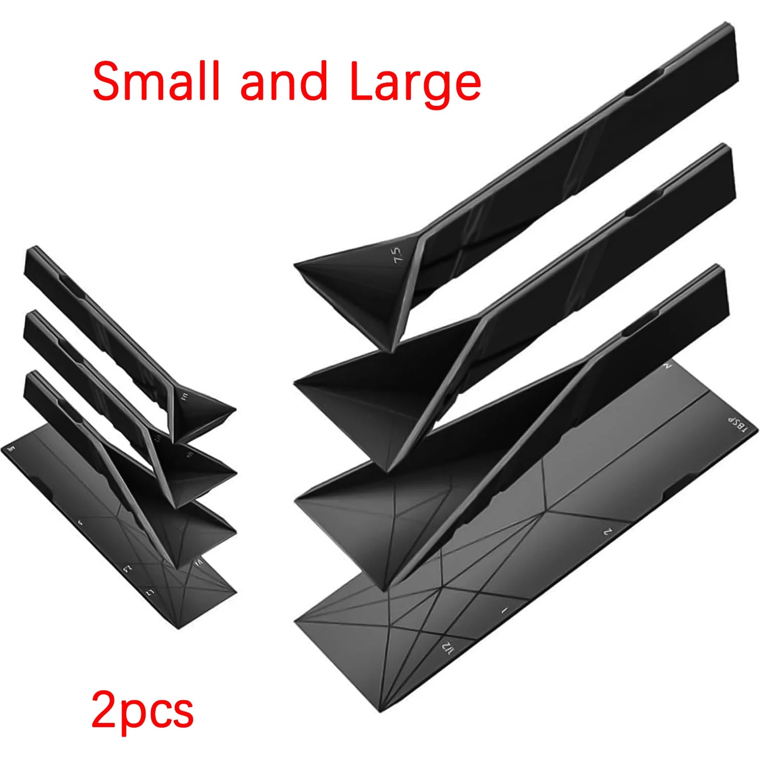 Multi-purpose Foldable Measuring Spoons- 2 PCS