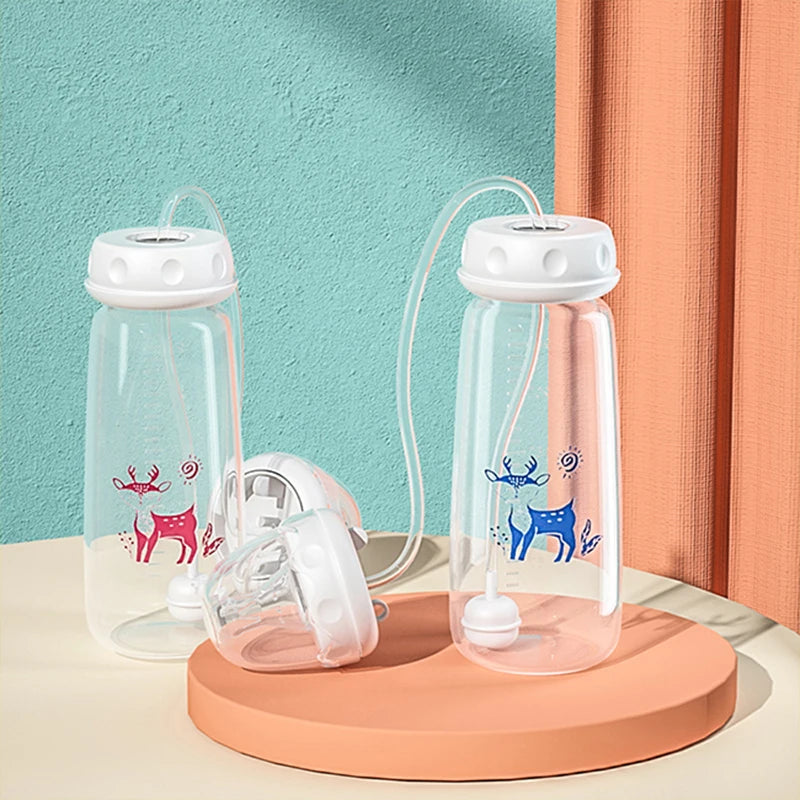 Hands Free Baby Feeding Bottle