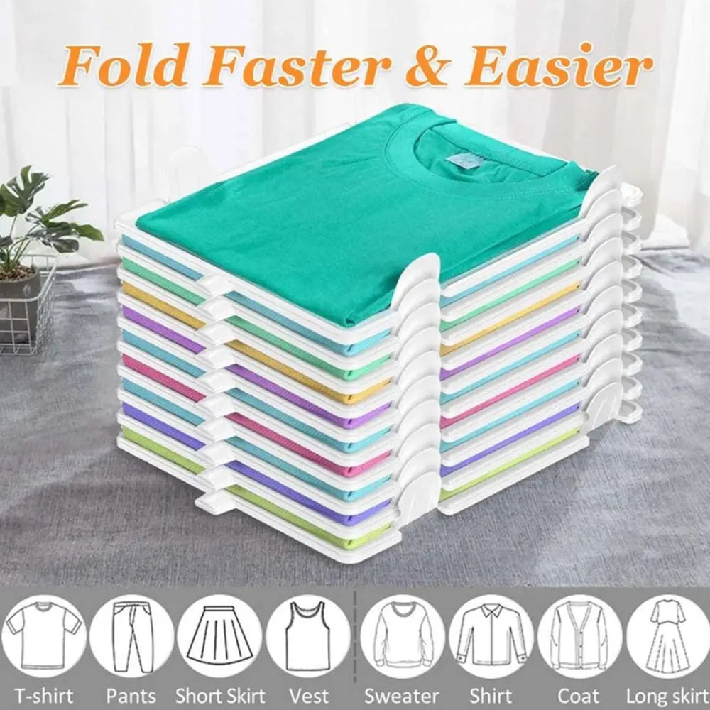 Stackable Lazy Clothes Folding Board