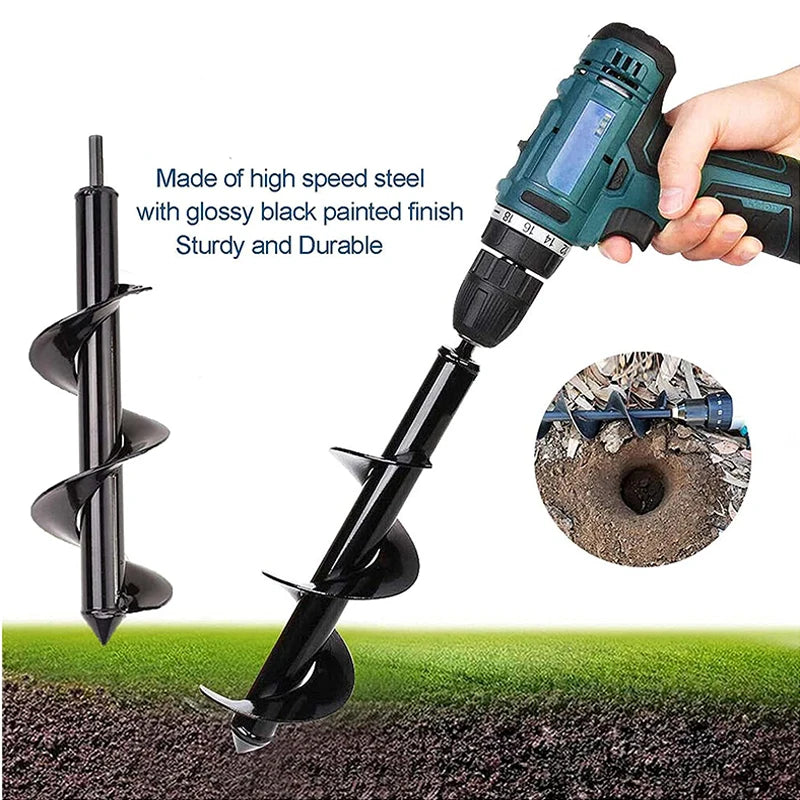 Garden Spiral Drill Head