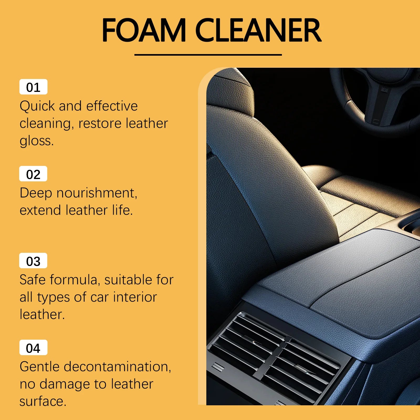 Decontamination Foam Cleaner