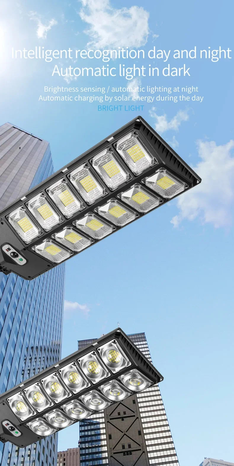 Solar Waterproof LED Street Light