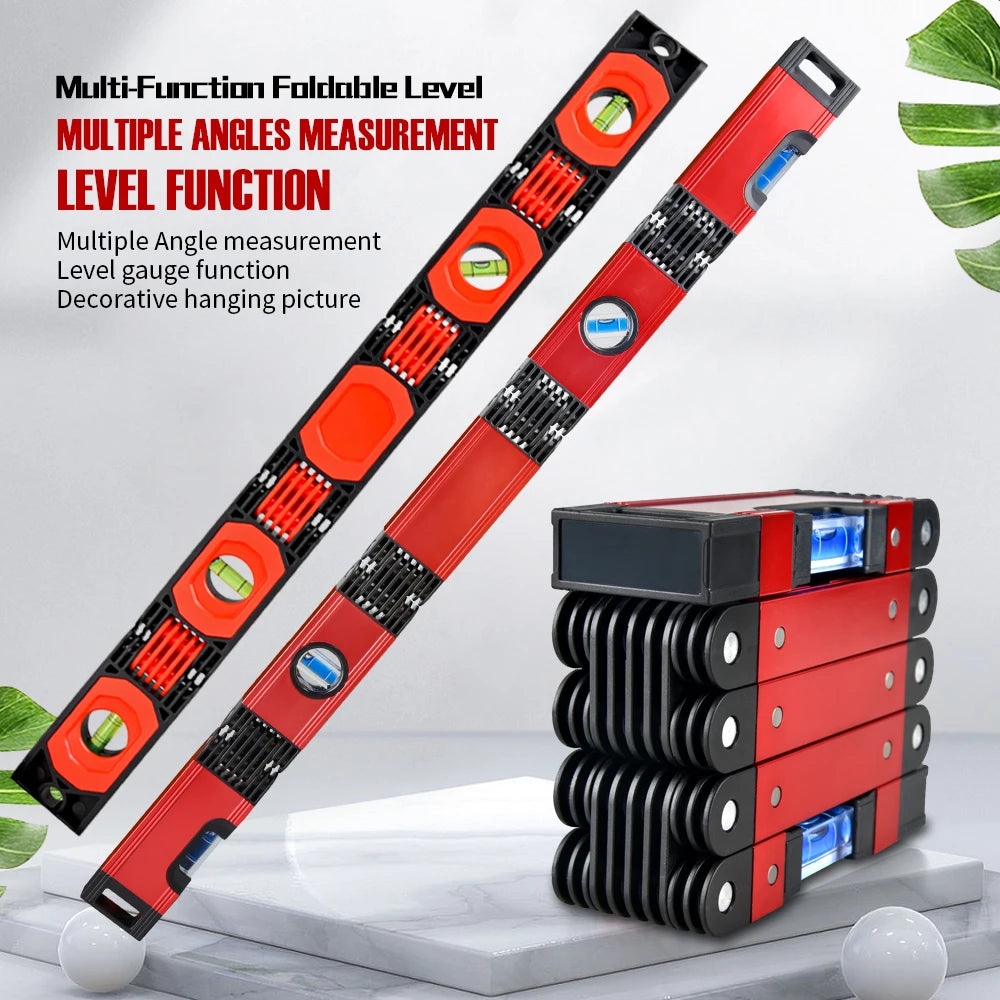 Magnetic Foldable Level Ruler