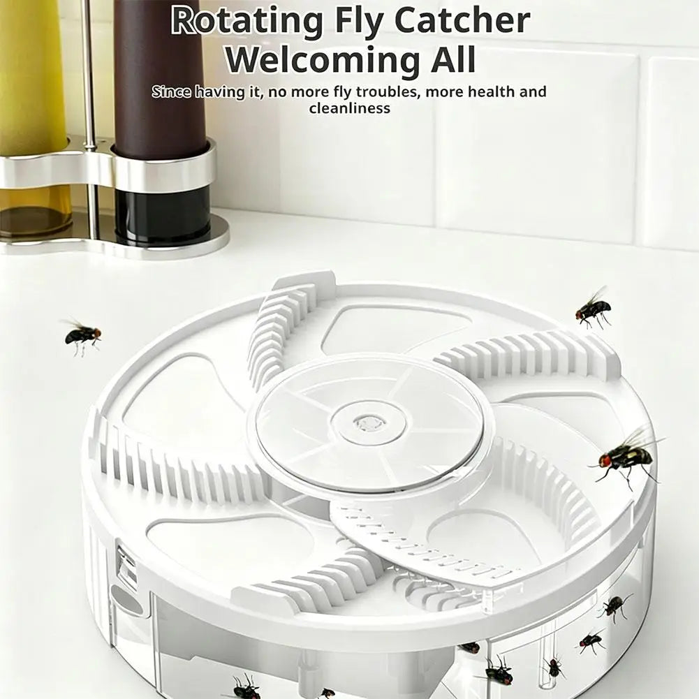 USB Automatic Rotating Fly Trap