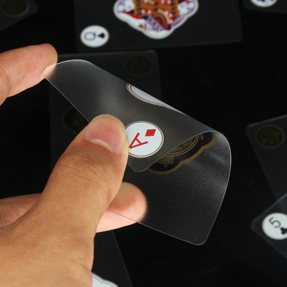 Waterproof Transparent Playing Cards