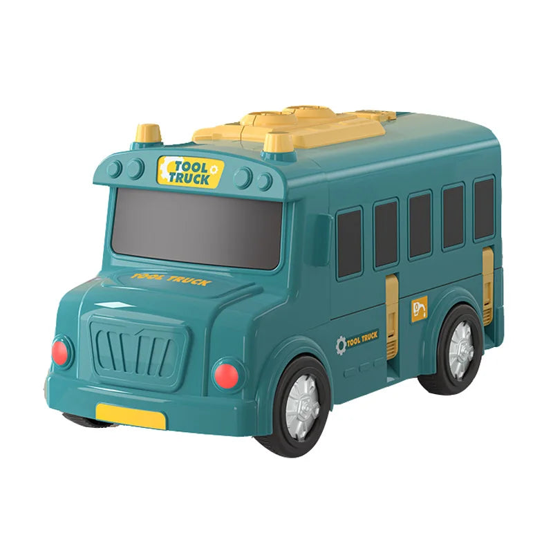 Children Multifunctional Steering Wheel Bus Toy