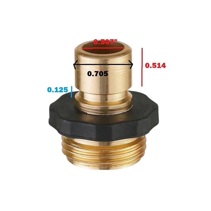 High-Pressure Hose Quick Connector