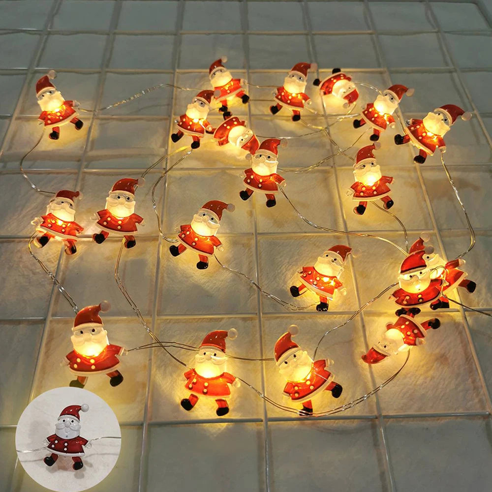 Santa Claus LED String Light