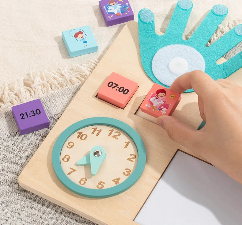 Montessori Time & Math Learning Aid