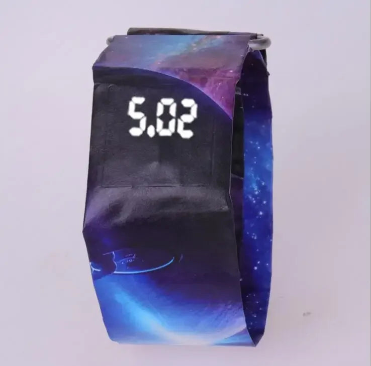 Trendy Wrap Digital Paper Watch
