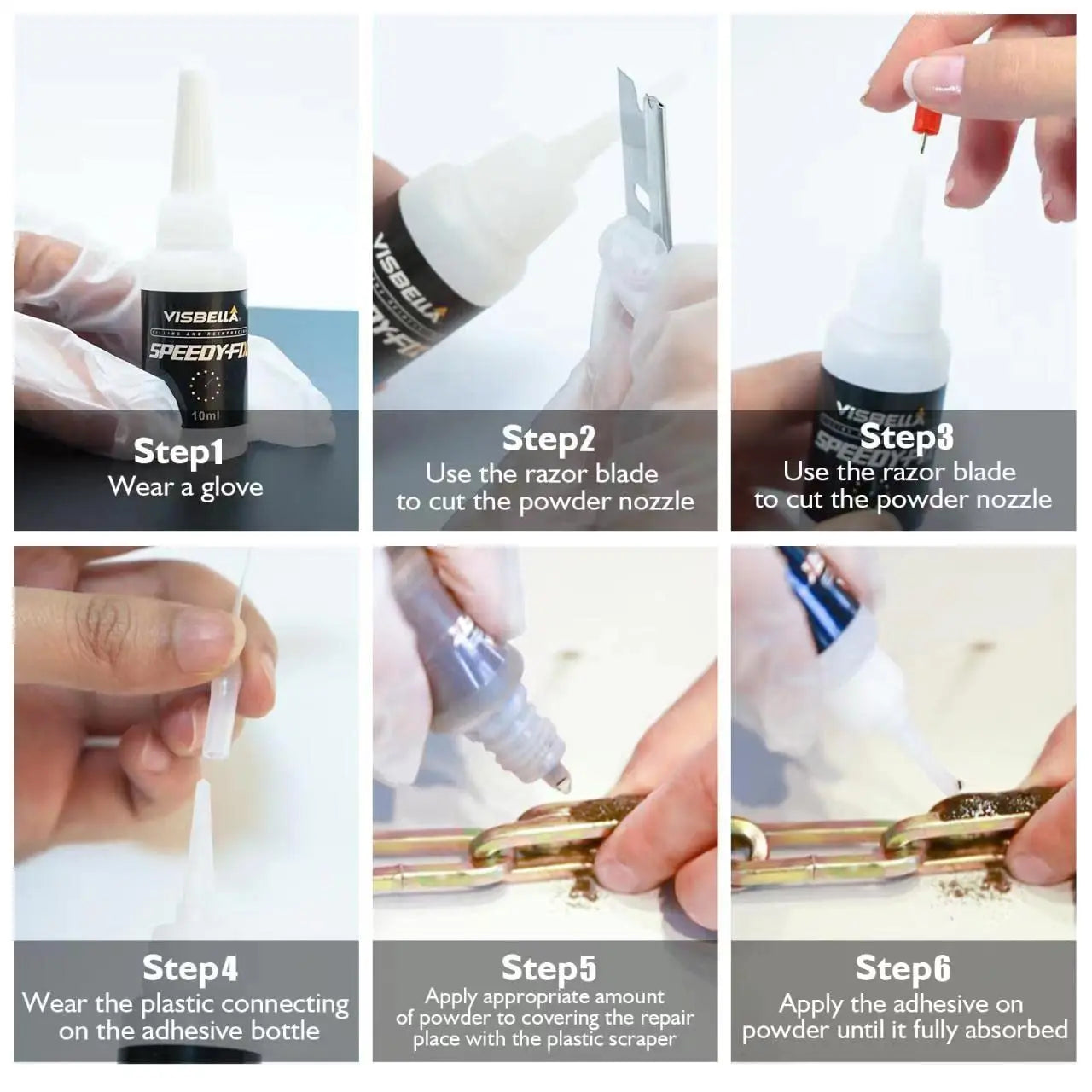 Instant Quick Fix Super Glue