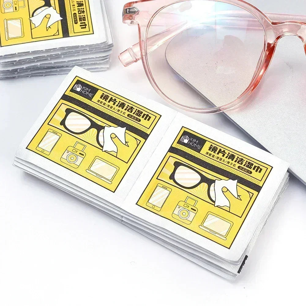 Disposable Anti-fog Glass Wipes