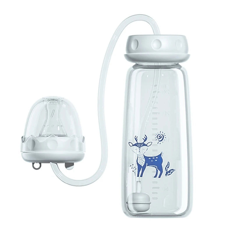 Hands Free Baby Feeding Bottle