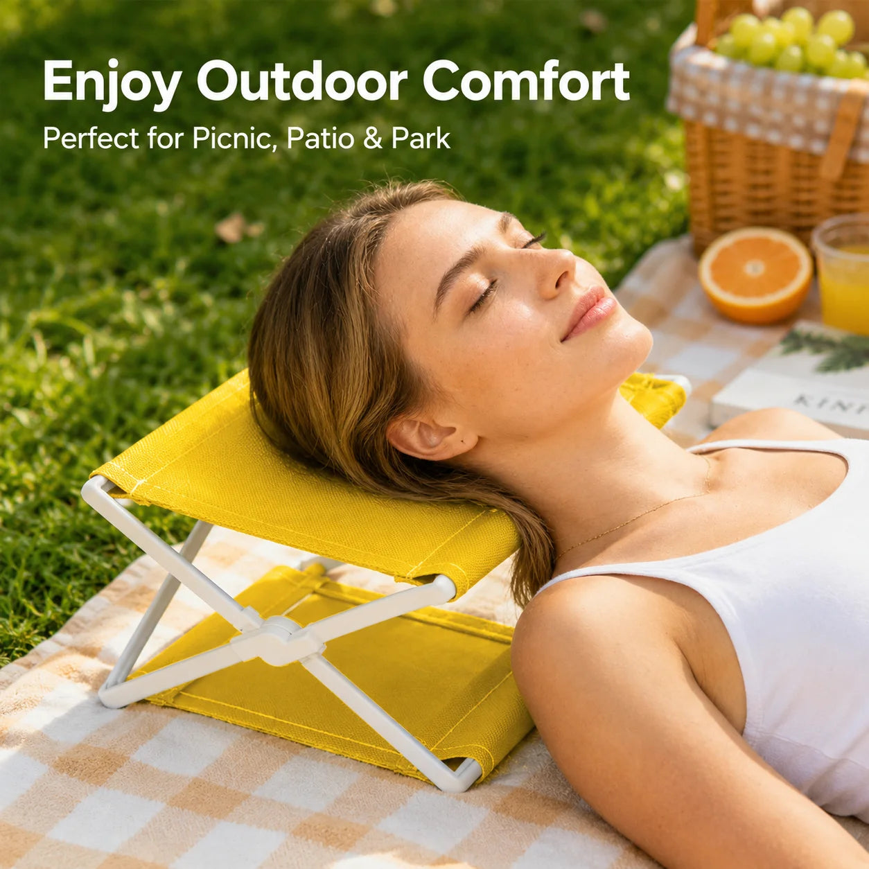 Retro Lounge Headrest Pillow