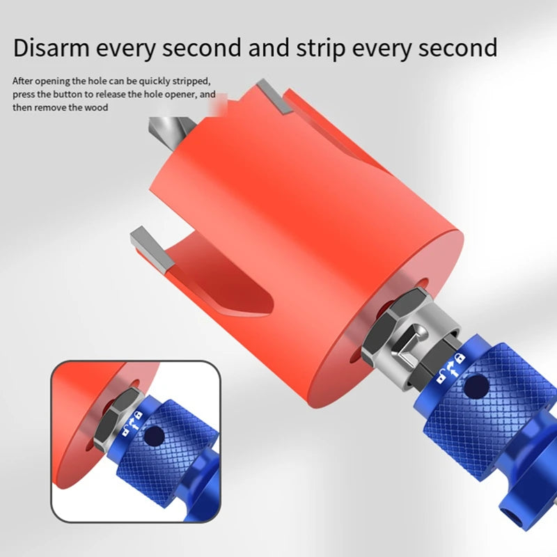Quick Release Drill Bit Connecting Rod