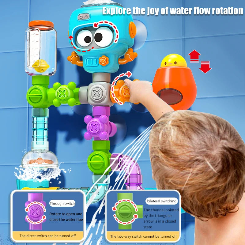 Kids Bath Fun Activity Set