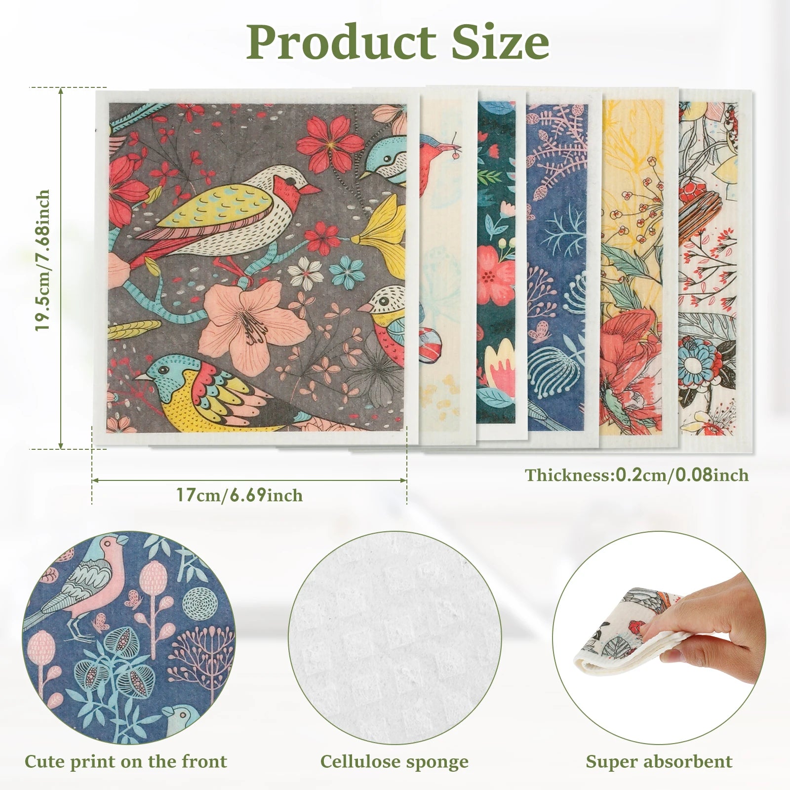 Quick Absorbing Reusable Cleaning Cloth