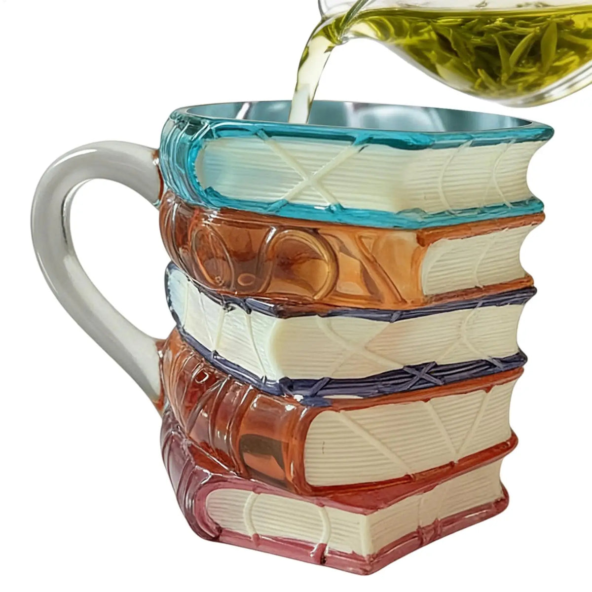 3D Bookshelf Coffee Mug