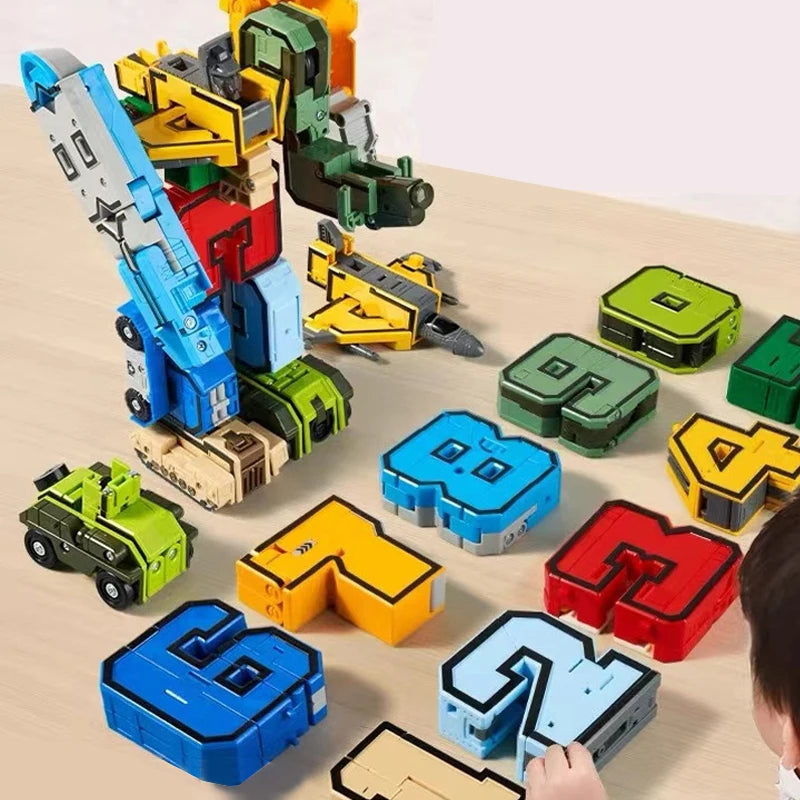 Educational Transforming Robot Car Toy