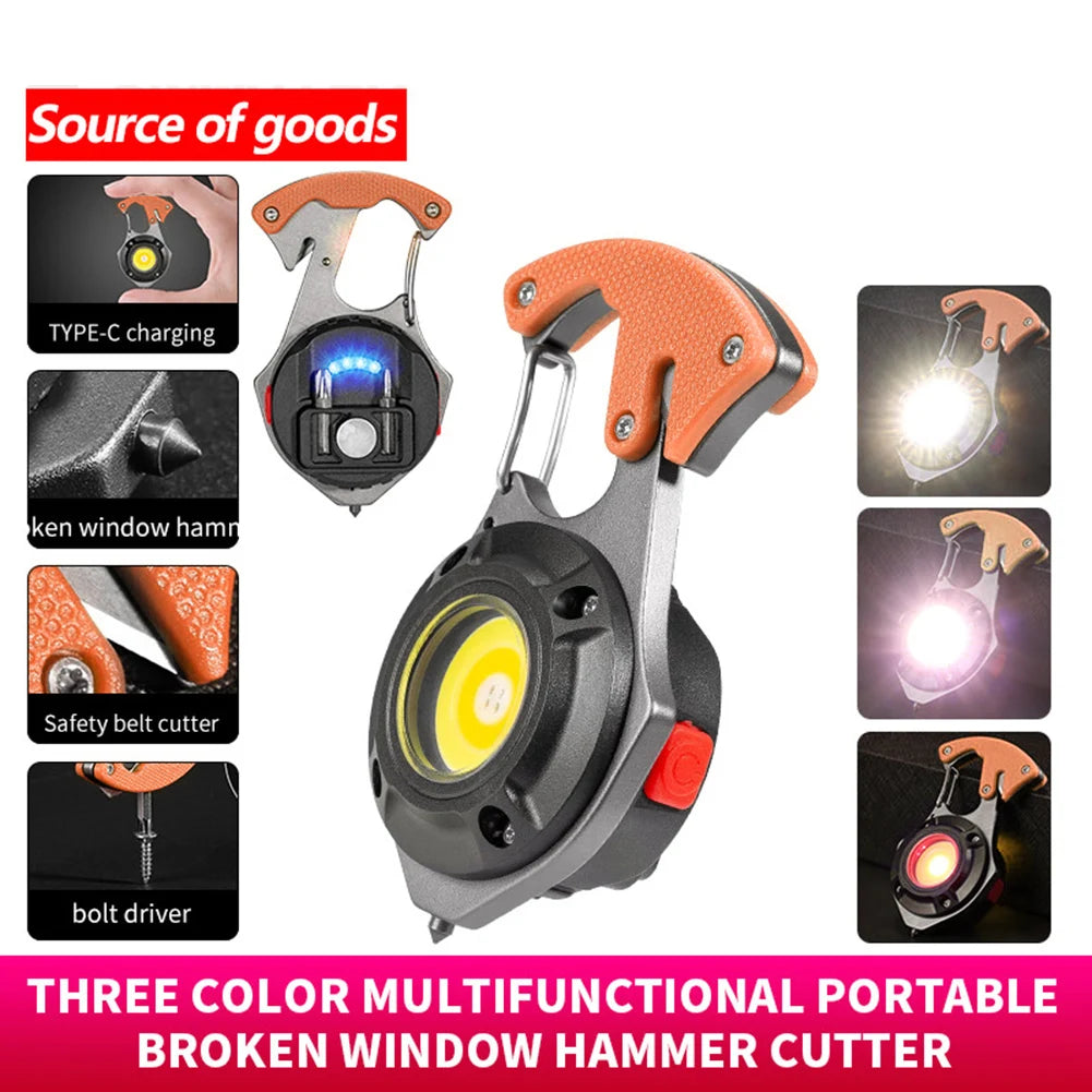 Multifunctional Keychain LED Lamp