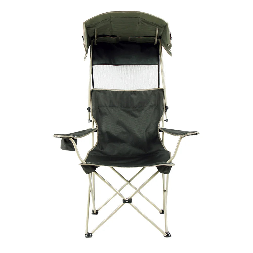 Portable Folding Chair With Canopy