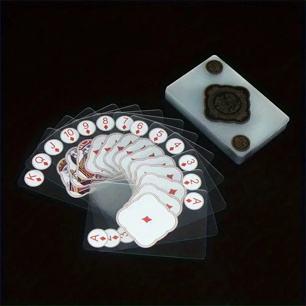 Waterproof Transparent Playing Cards