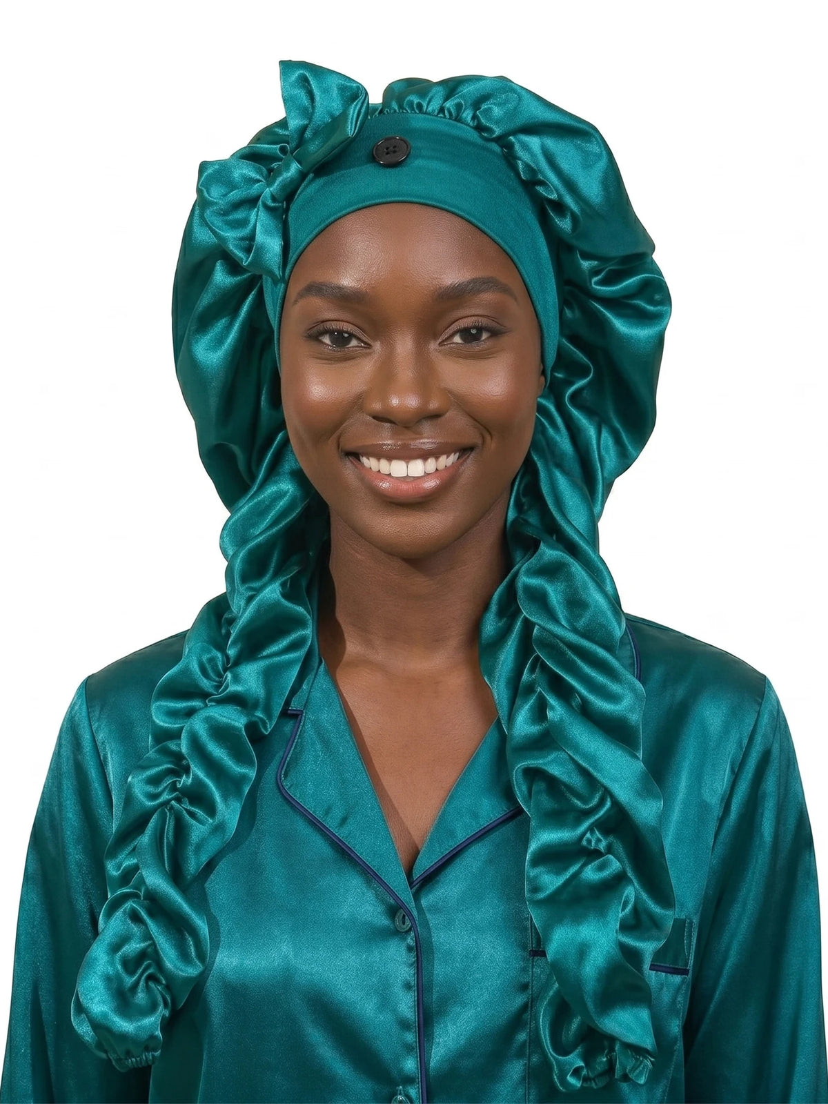Satin Heatless Curling Bonnet