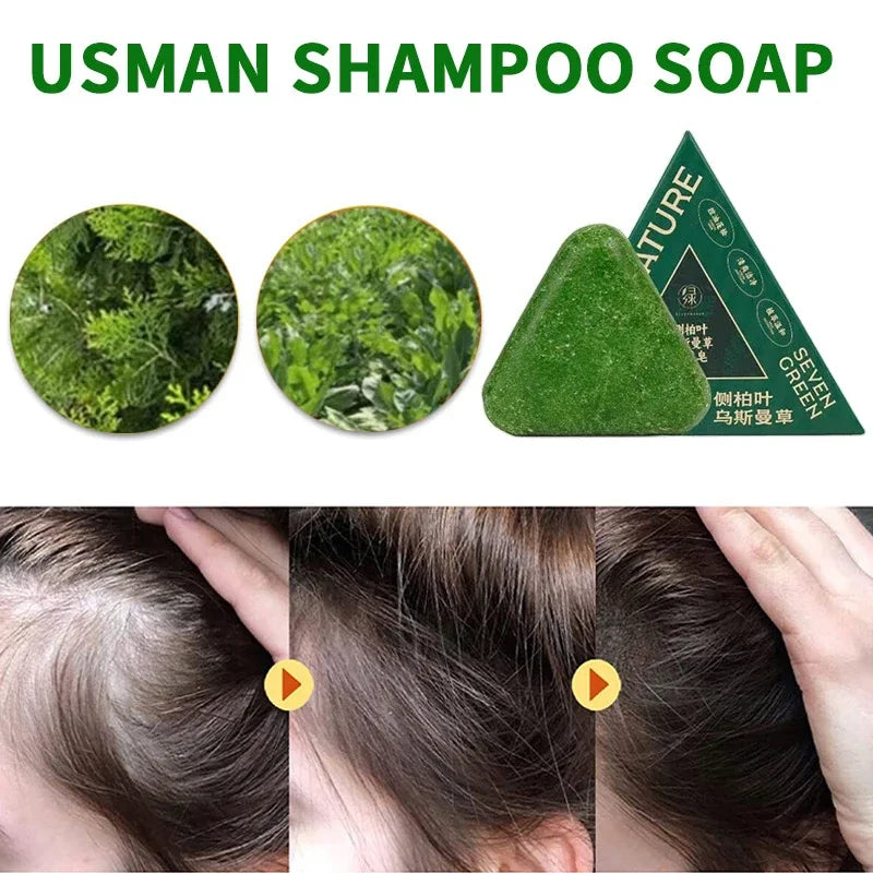 Herbal Anti-Hair Loss Shampoo Bar