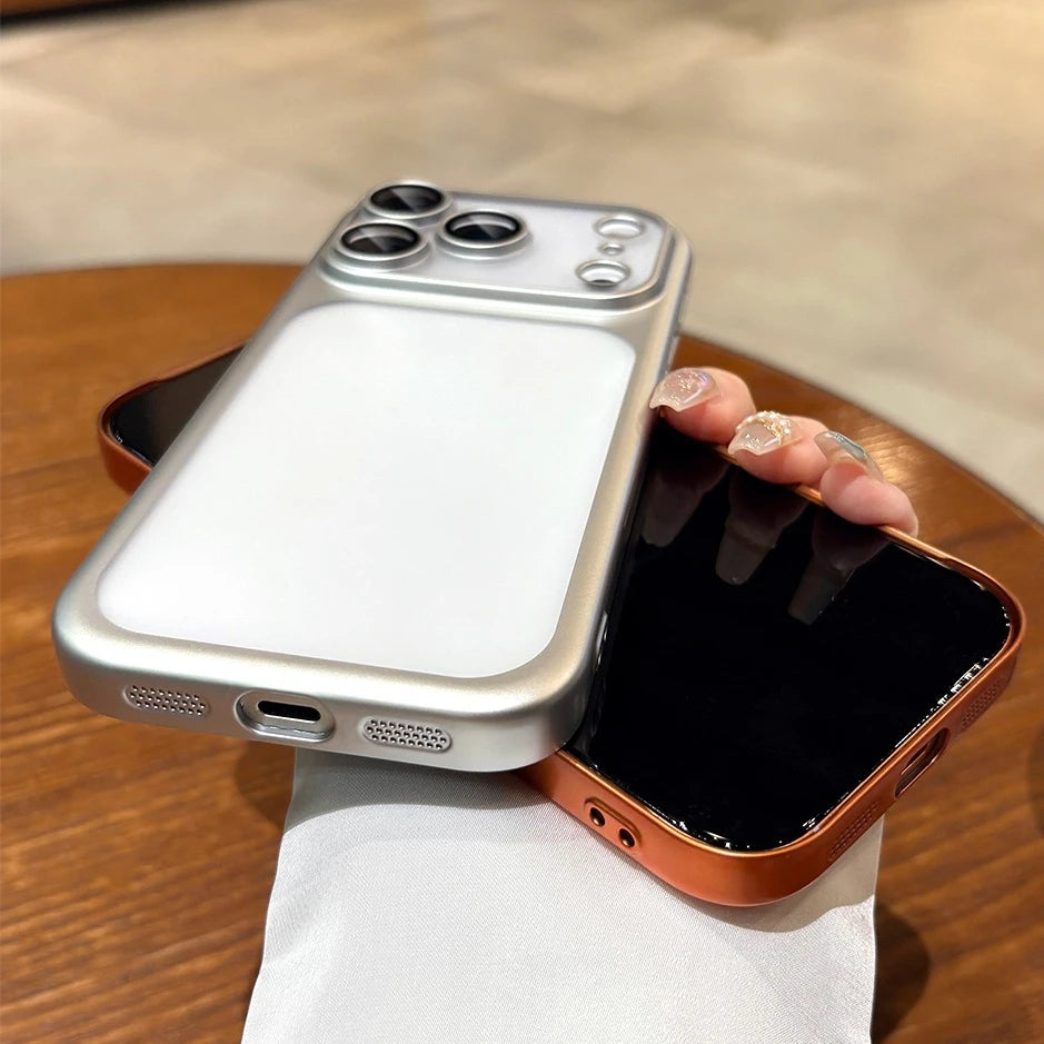 Frosted Shield Slim iPhone17 Case